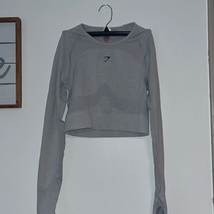 Long Sleeve Gym Shark Shirt